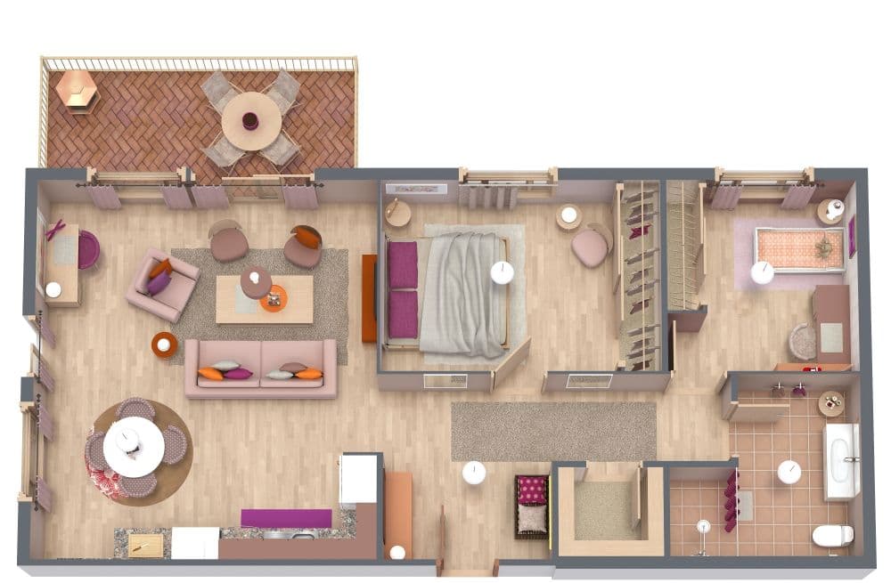 2 Bedroom Apartment